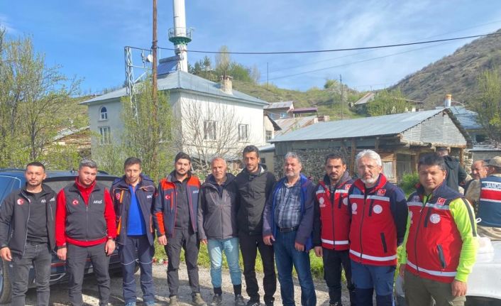 Erzincan’da kaybolan 2 kişi 10 saat sonra bulundu