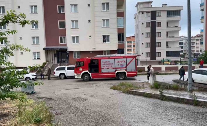 Evini yakacağını söyledi, polisi ve itfaiyeyi harekete geçirdi