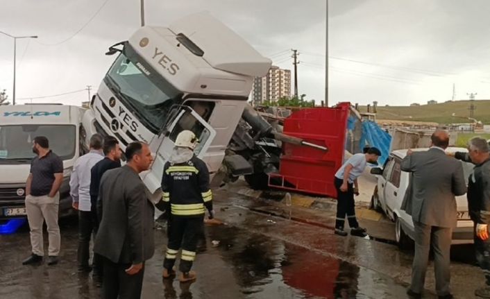 Gaziantep’te zincirleme trafik kazası: 5 yaralı