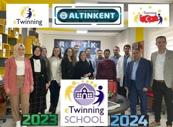 Gediz Altınkent Ortaokulu, ’eTwinning Okulu’ unvanını yeniden aldı