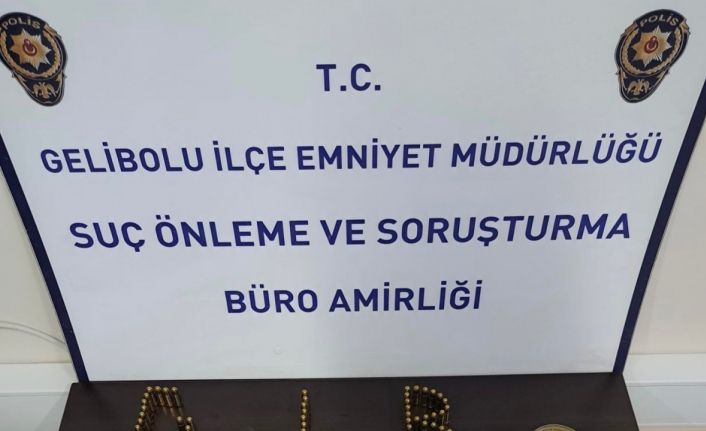 Gelibolu’da uyuşturucu operasyonuna 2 tutuklama