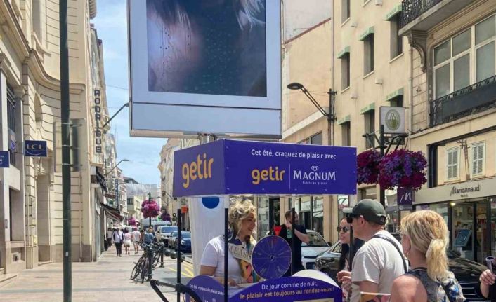 Getir’den Cannes çıkarması