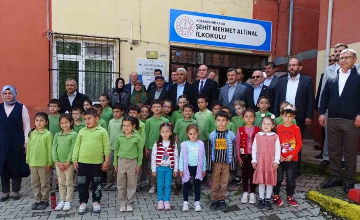 Hisarcıklı şehit itfaiye erinin ismi köy okula verildi