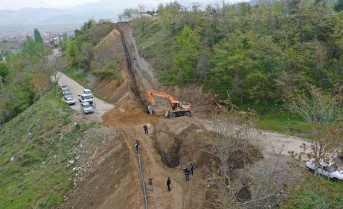 Kendi cazibesiyle akacak, yeni yerleşim alanlarına içme suyu sağlayacak