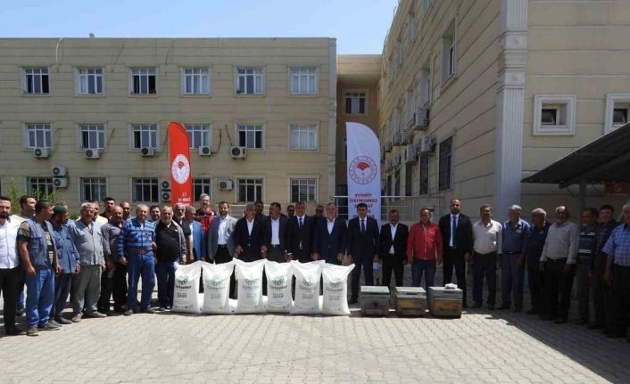 Kilisli arıcılara şeker desteği