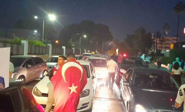 KKTC’de Erdoğan’ın seçim zaferi coşkuyla kutlandı