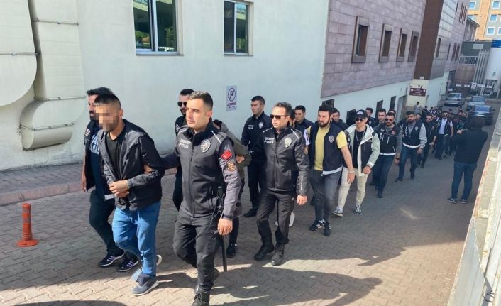 Kökünü Kurutma Operasyonu’nda 37 tutuklama