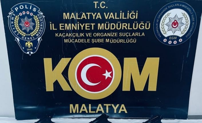 Malatya’da silah kaçakçılığı operasyonu: 1 gözaltı