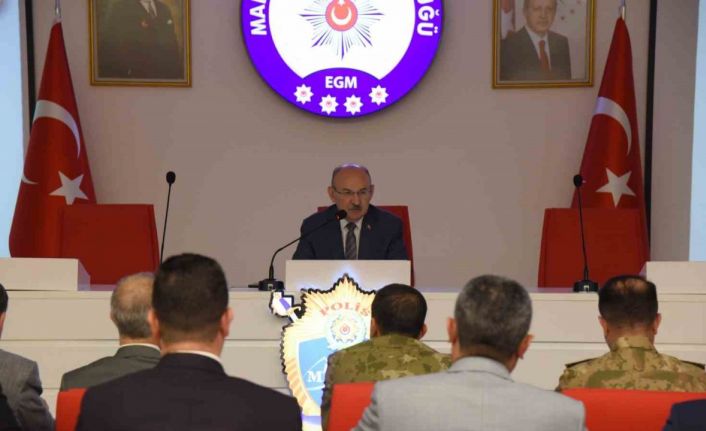 Manisa’da seçim güvenliği toplantısı yapıldı
