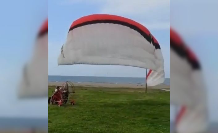 Ordu’da paramotor kazası: 2 yaralı