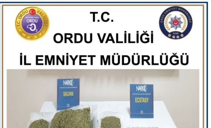 Ordu’da uyuşturucu operasyonu: 2 tutuklu