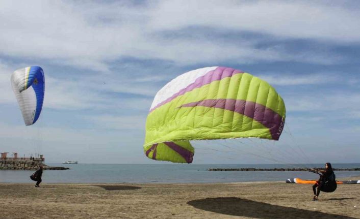 Ordu’da yamaç paraşütüne olan ilgi artıyor