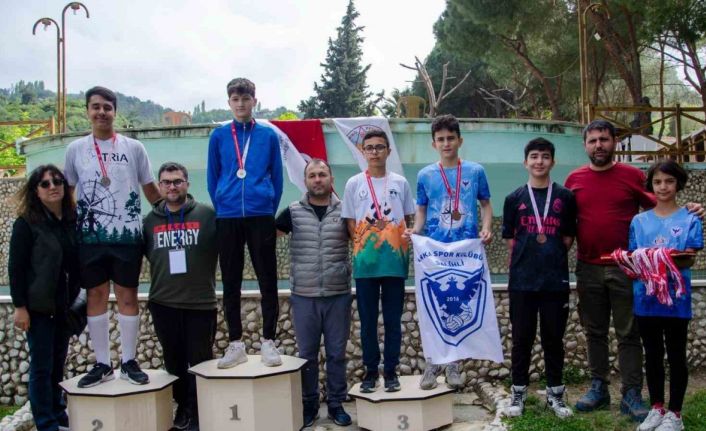 Salihli Kurşunlu Vadisi, oryantiring heyecanına ev sahipliği yaptı