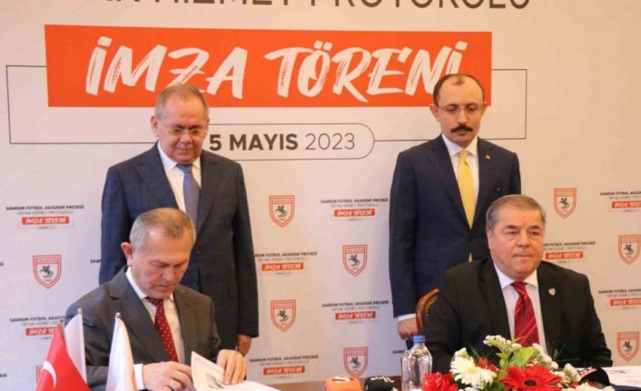 Samsunspor’un altyapı tesisleri sorununu çözen imza