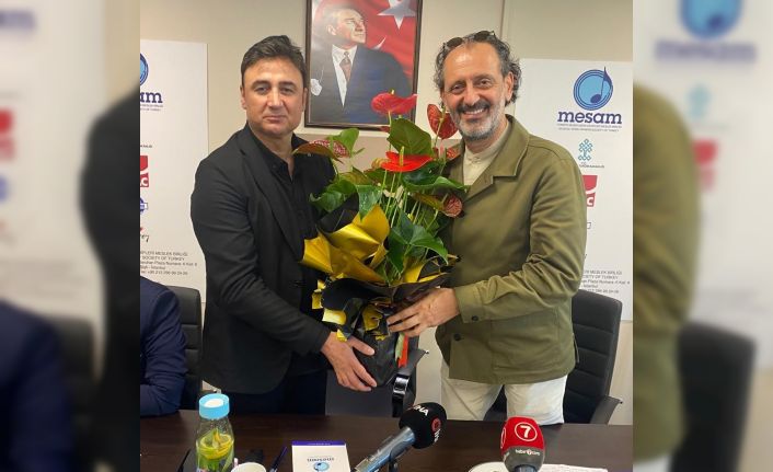 Sanatçı Yücel Arzen, TBMM’ye MESAM’dan uğurlandı