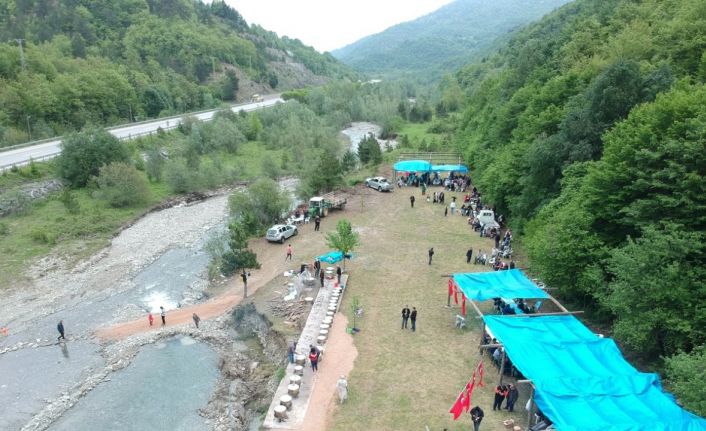 Sinop’ta geleneksel yağmur duası ve keşkek şenliği