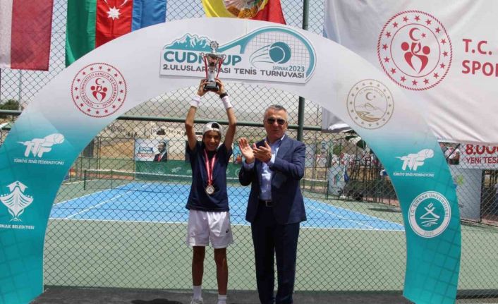 Şırnak’ta düzenlenen 2. Uluslararası Cudi Cup Tenis Turnuvası sona erdi