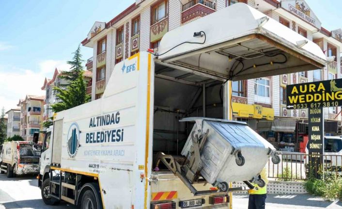 Altındağ Belediyesi detaylı temizlik çalışmalarına başladı