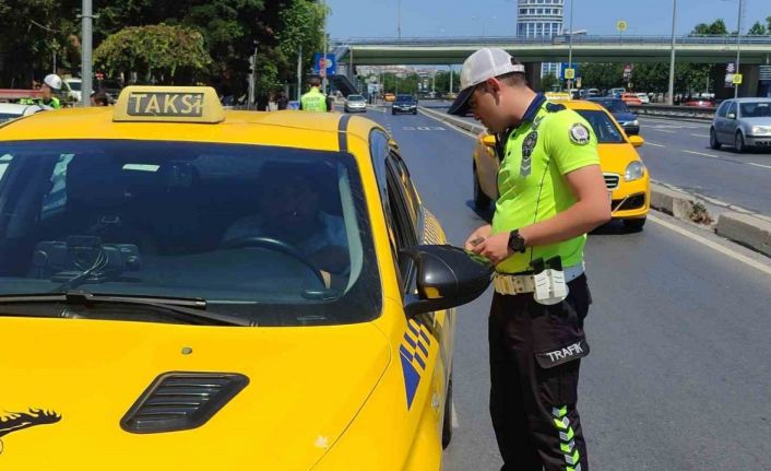 Bakırköy’de dron ile trafik denetimi yapıldı