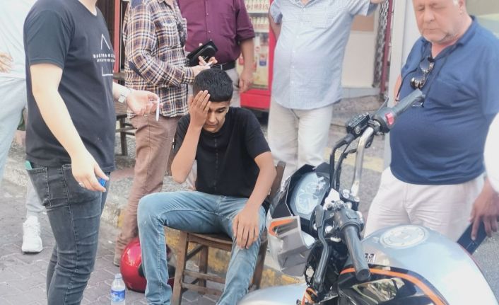 Bandırma’da trafik kazasında 1 kişi yaralandı