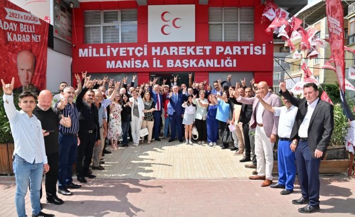 Başkan Ergün, MHP İl Teşkilatı ile bayramlaştı