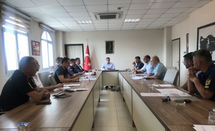 Burhaniye’de yaz tedbirleri toplantısı yapıldı