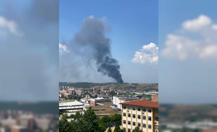 Bursa’da fabrika yangını
