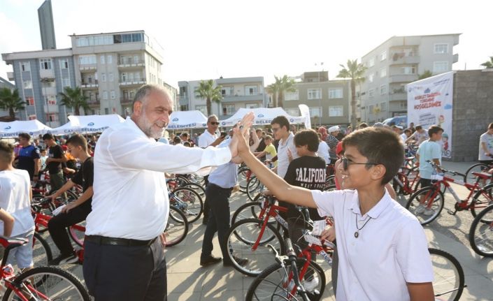 Canik’te camiye giden çocuklar için anlamlı proje