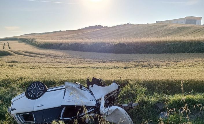 Çorlu’da trafik kazası: 1 ölü