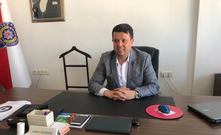 Datça’nın yeni İlçe Emniyet Müdürü Madendere göreve başladı