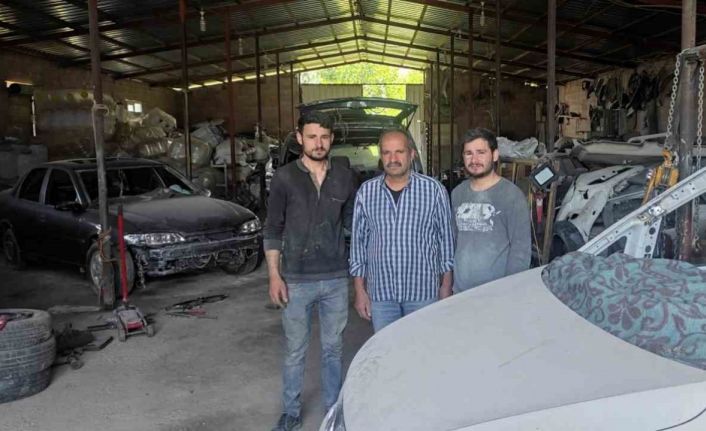 Depremde hasar gören araçlar yeniden ekonomiye kazandırılıyor