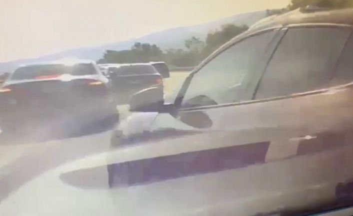 Düzce’de 7 aracın karıştığı zincirleme kaza kamerada