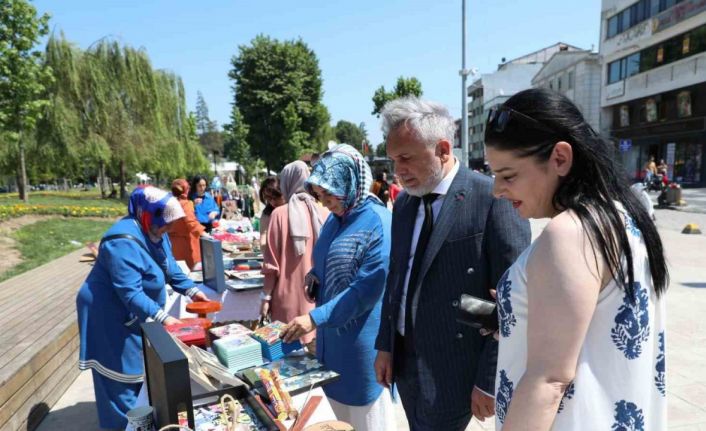 El emeği göz nuru ürünler satışa sunuldu