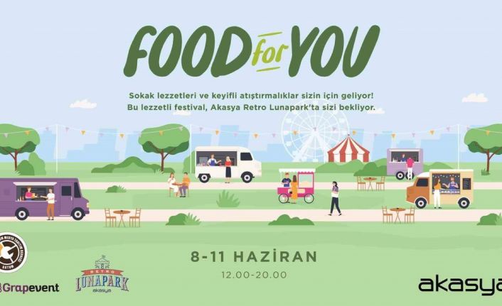 ‘Food for You’ Festivali, Retro Lunapark’ta başladı