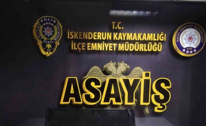 Hatay’da yakalanan hırsızlık şüphelileri tutuklandı