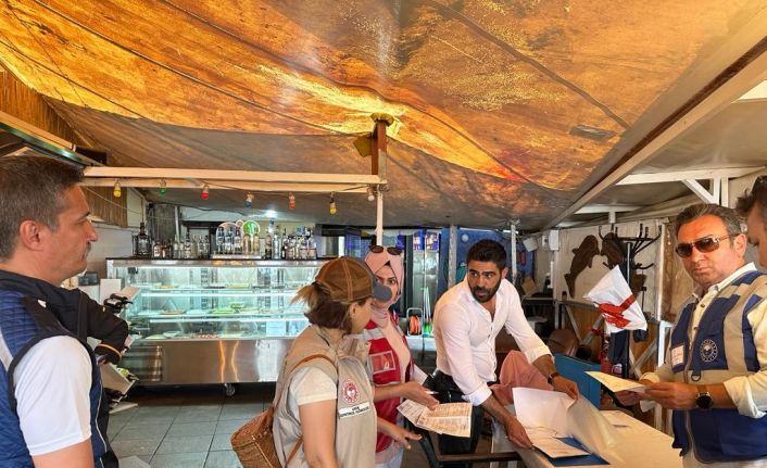 Heybeliada’da restoranlara sıkı denetim