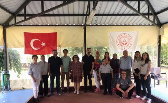 Huzurevi sakinlerinin bocce keyfi