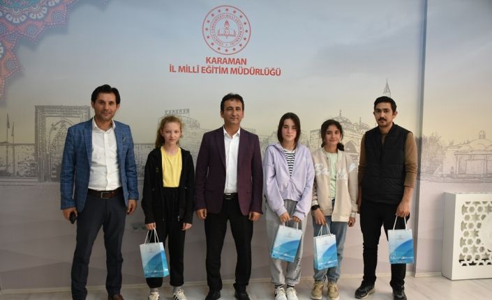 Karamanlı öğrenciler hazırladıkları proje ile bölge 3’sü oldular