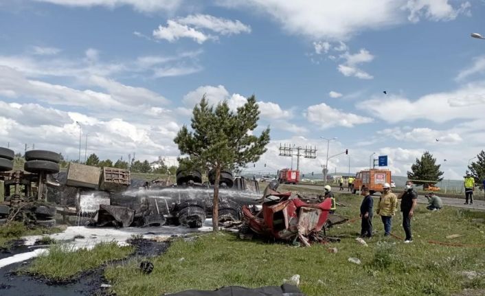 Kars’ta trafik kazası: 1 ölü