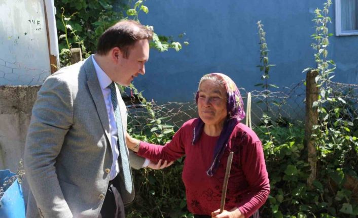 Kaymakam Kılıç sorun ve talepleri yerinde dinliyor