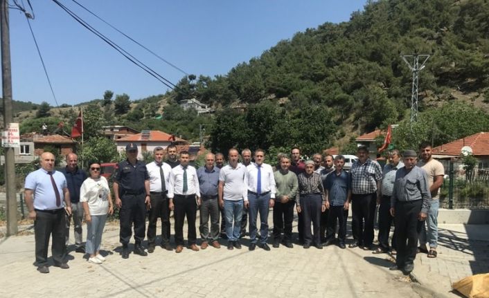 Kaymakam Memiş, Karadere  ve  Çamtepe mahallelerini ziyaret etti