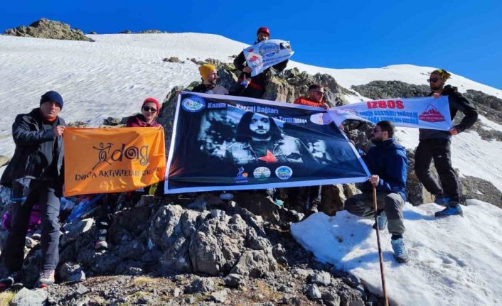 Kazım Koyuncu anısına Karçal Zirvesi’ne tırmanış