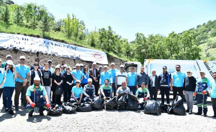 Kıbrıs Kanyonu’nda Çevre Haftası’nda temizlik yapıldı
