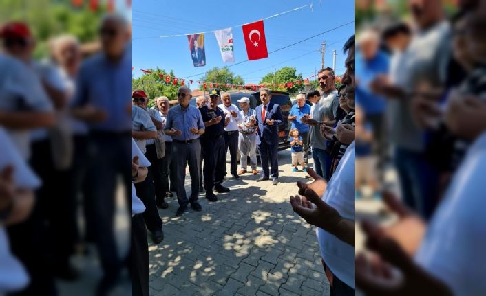 Kofçaz Elmacık Köyü’nde yağmur ve şükür duası yapıldı