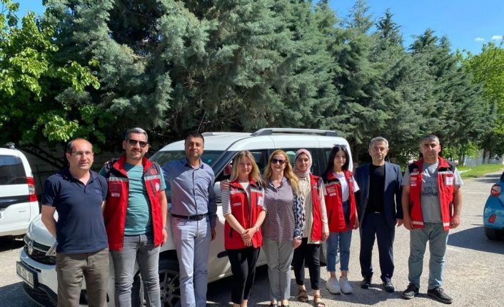 Malatya’dan dönen Psikososyal Destek ekibine başarı belgesi verildi