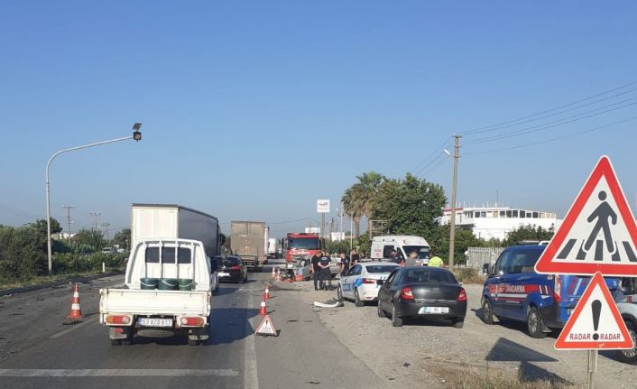 Manisa’da otomobil ile tır çarpıştı: 1 ölü