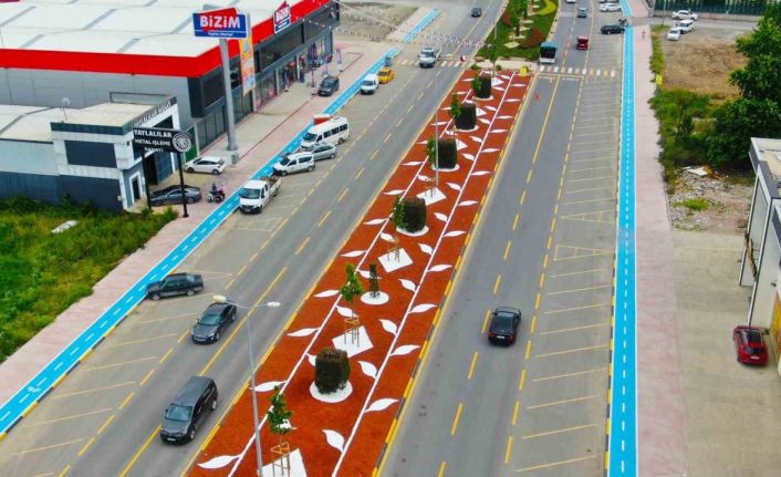 Sakarya’nın en geniş caddesine yepyeni konsept