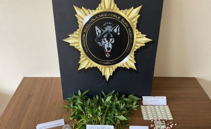 Samsun’da uyuşturucu operasyonu: 2 gözaltı