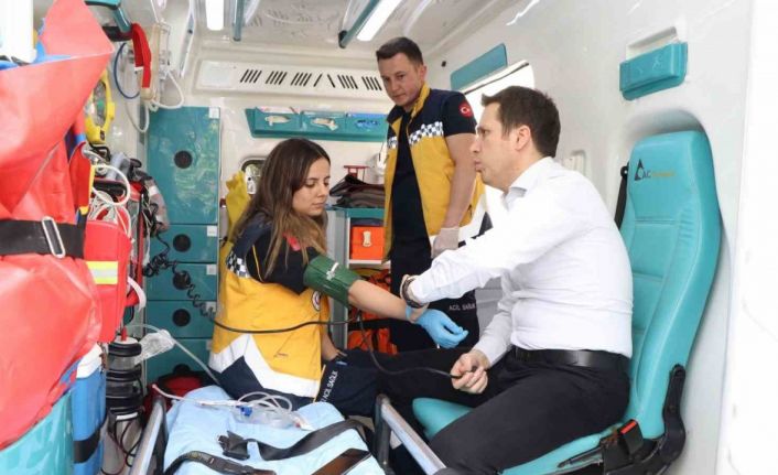 Şaphane ve Pazarlar ilçe sağlık hizmetleri yerinde değerlendirildi
