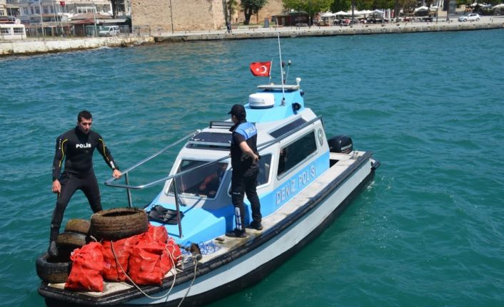 Sinop’ta Çevre Haftası’nda sualtı temizliği